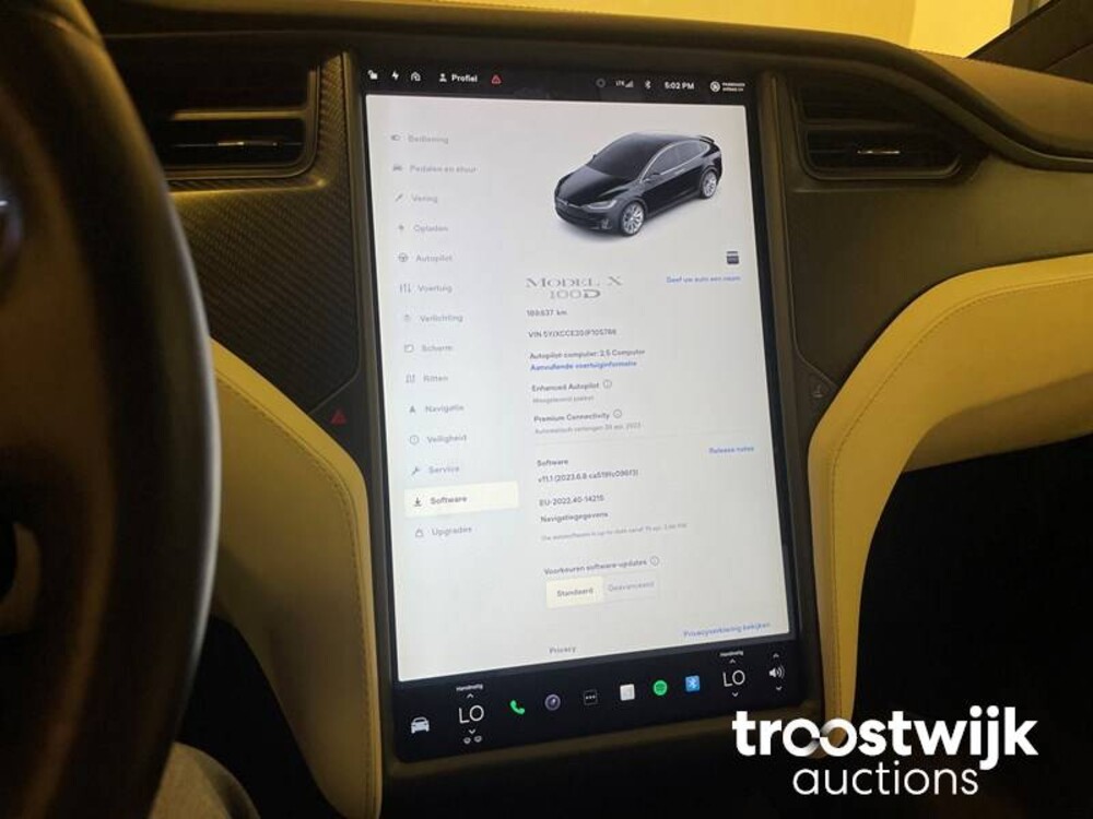 Tesla Model X 100D 1e-Eig 417pk 2018 -Orig. NL-, TJ-427-S