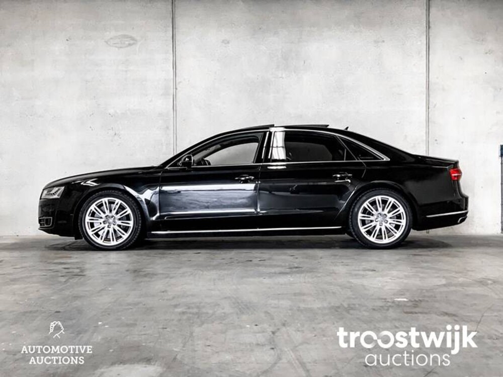 Audi A8 6.3 W12 FSI Quattro Lang Pro Line+ 500pk 2015, JS-770-X