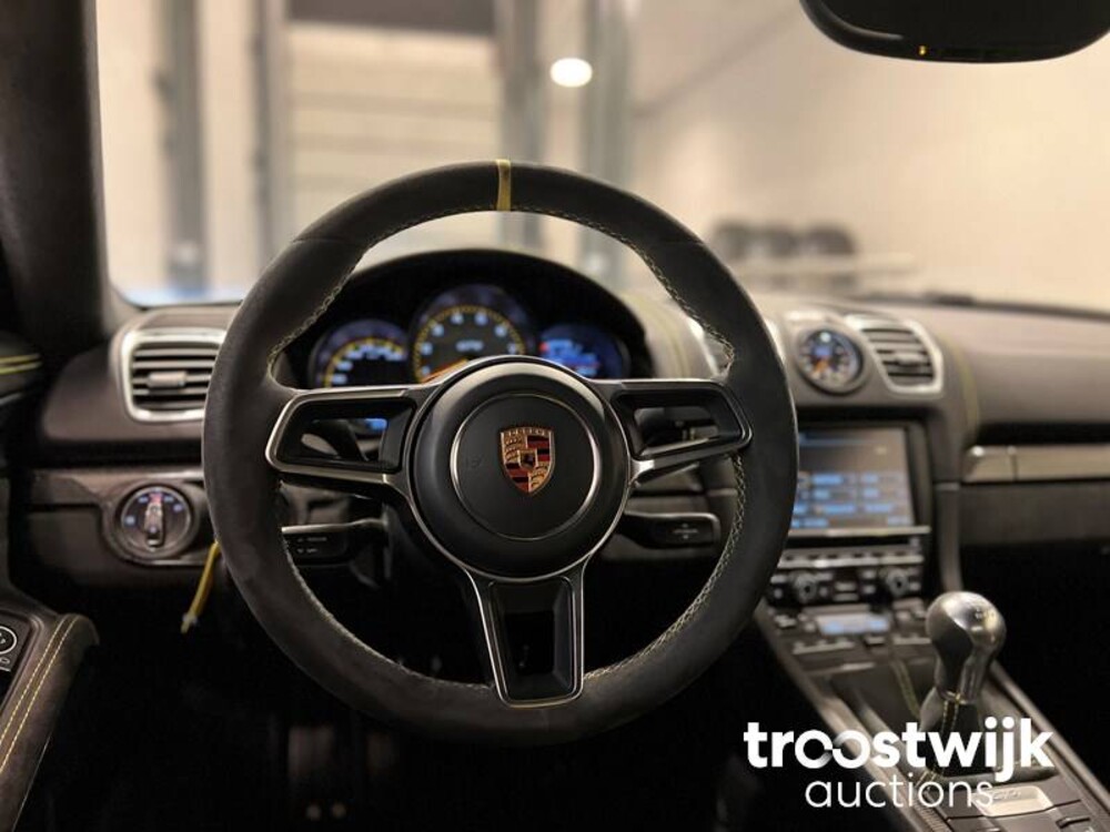 Porsche Cayman GT4 981 SportChrono 385pk 2016