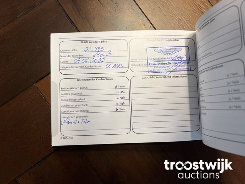 Aston Martin DB11 5.2 V12 Twin Turbo 609PS 2017