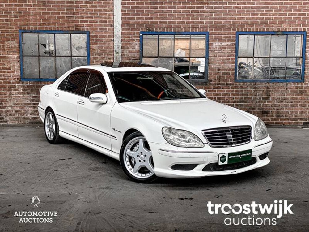 Mercedes-Benz S55 AMG Lang Kompressor 5.5 V8 500pk 2003 -Youngtimer-