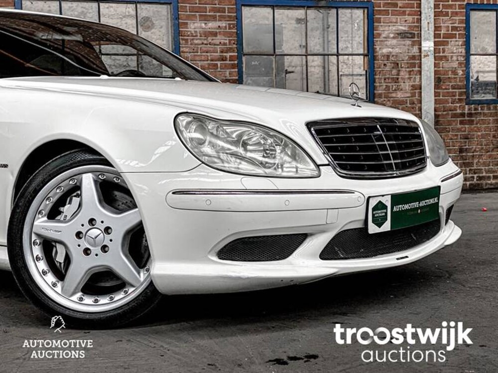 Mercedes-Benz S55 AMG Lang Kompressor 5.5 V8 500pk 2003 -Youngtimer-