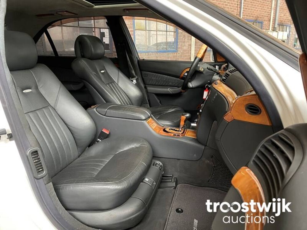 Mercedes-Benz S55 AMG Lang Kompressor 5.5 V8 500pk 2003 -Youngtimer-