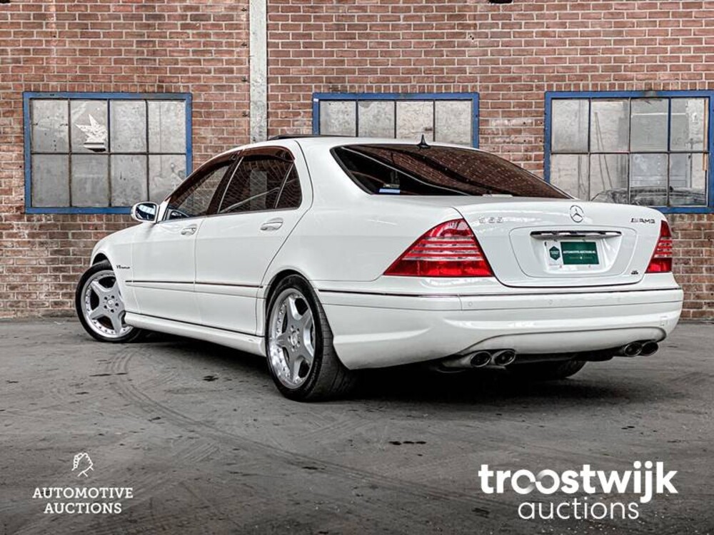 Mercedes-Benz S55 AMG Lang Kompressor 5.5 V8 500pk 2003 -Youngtimer-