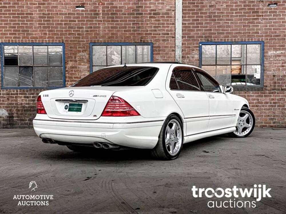 Mercedes-Benz S55 AMG Lang Kompressor 5.5 V8 500pk 2003 -Youngtimer-