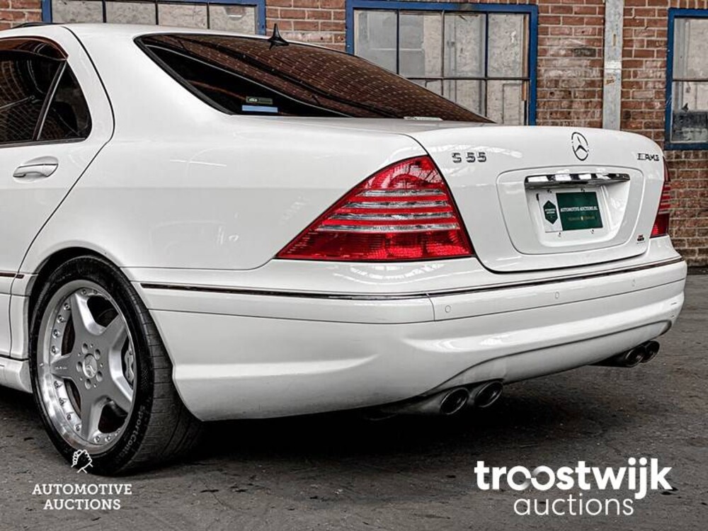 Mercedes-Benz S55 AMG Lang Kompressor 5.5 V8 500pk 2003 -Youngtimer-