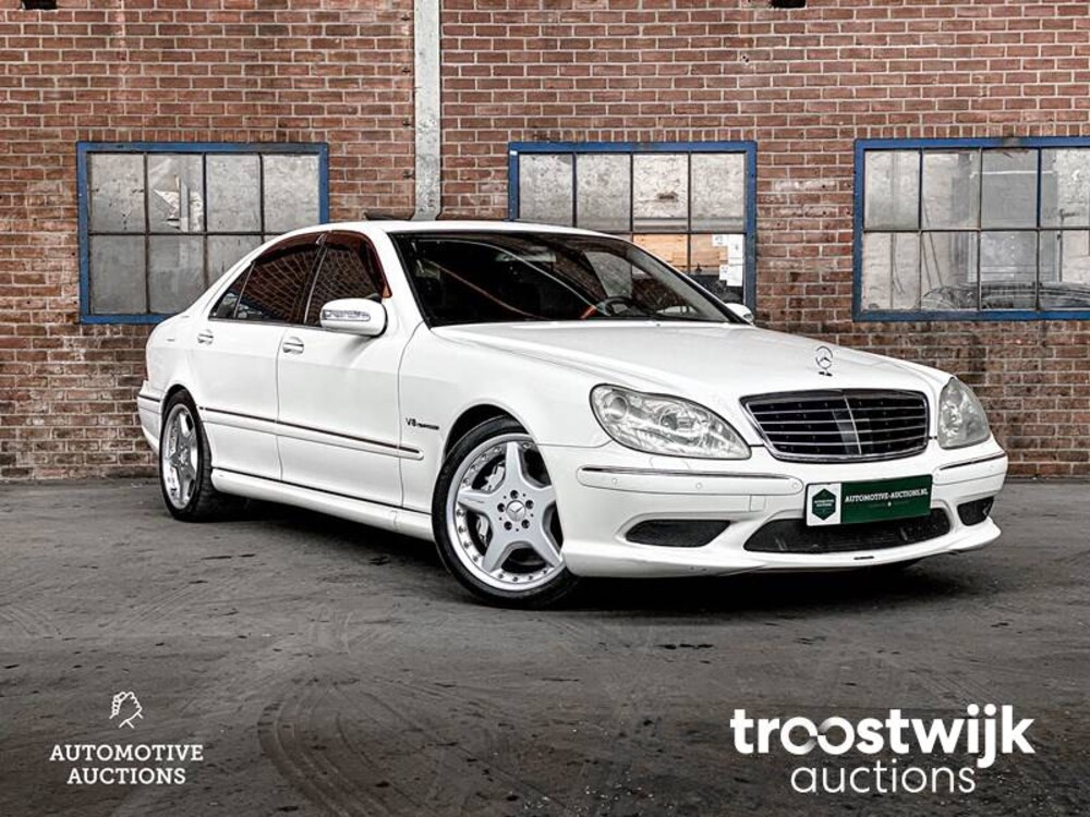 Mercedes-Benz S55 AMG Lang Kompressor 5.5 V8 500pk 2003 -Youngtimer-
