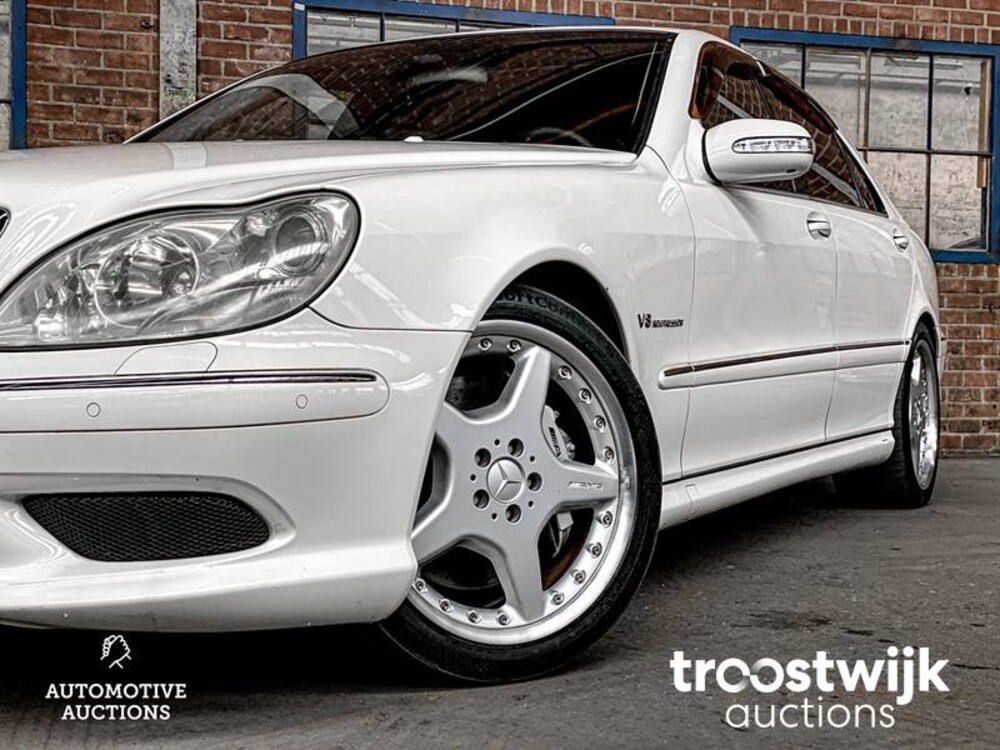 Mercedes-Benz S55 AMG Lang Kompressor 5.5 V8 500pk 2003 -Youngtimer-