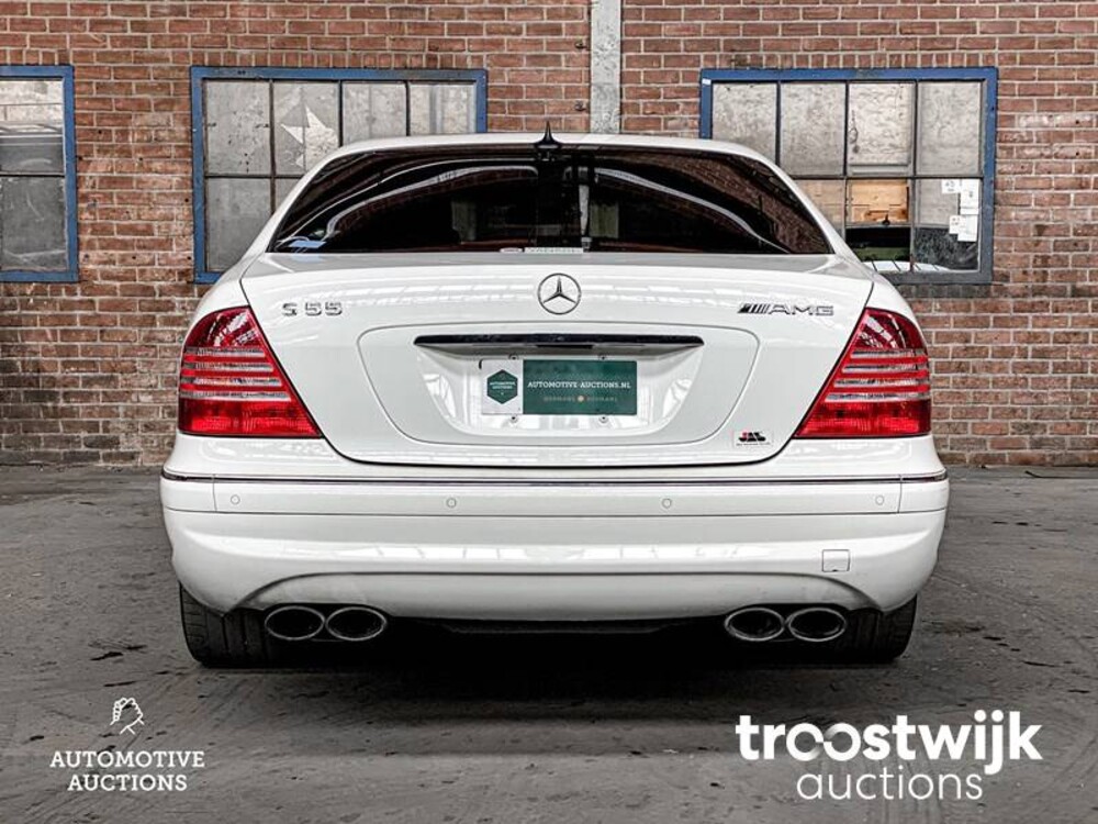Mercedes-Benz S55 AMG Lang Kompressor 5.5 V8 500pk 2003 -Youngtimer-