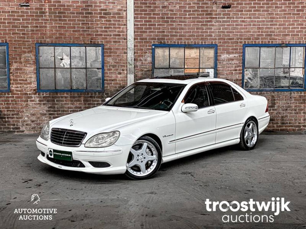 Mercedes-Benz S55 AMG Lang Kompressor 5.5 V8 500pk 2003 -Youngtimer-