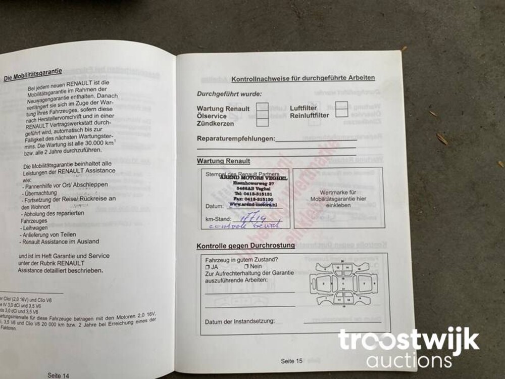 Renault Traffic   Camper 101hp 2003, -original. NL-, 34-ZVH-1