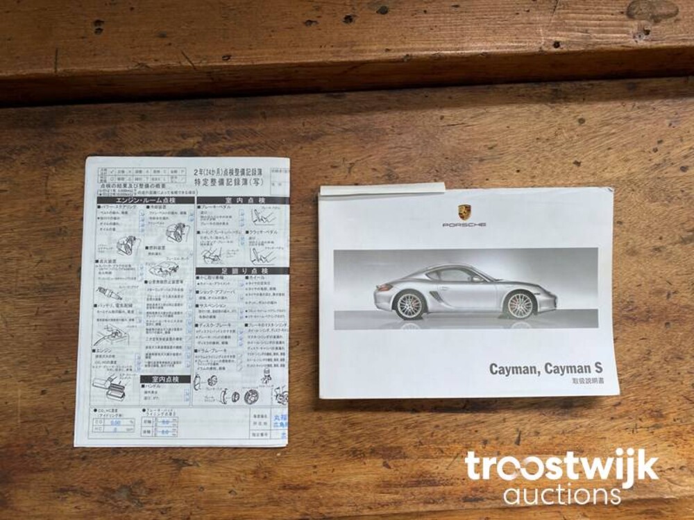 Porsche Cayman S 987 3.4 295PS 2007 -Youngtimer