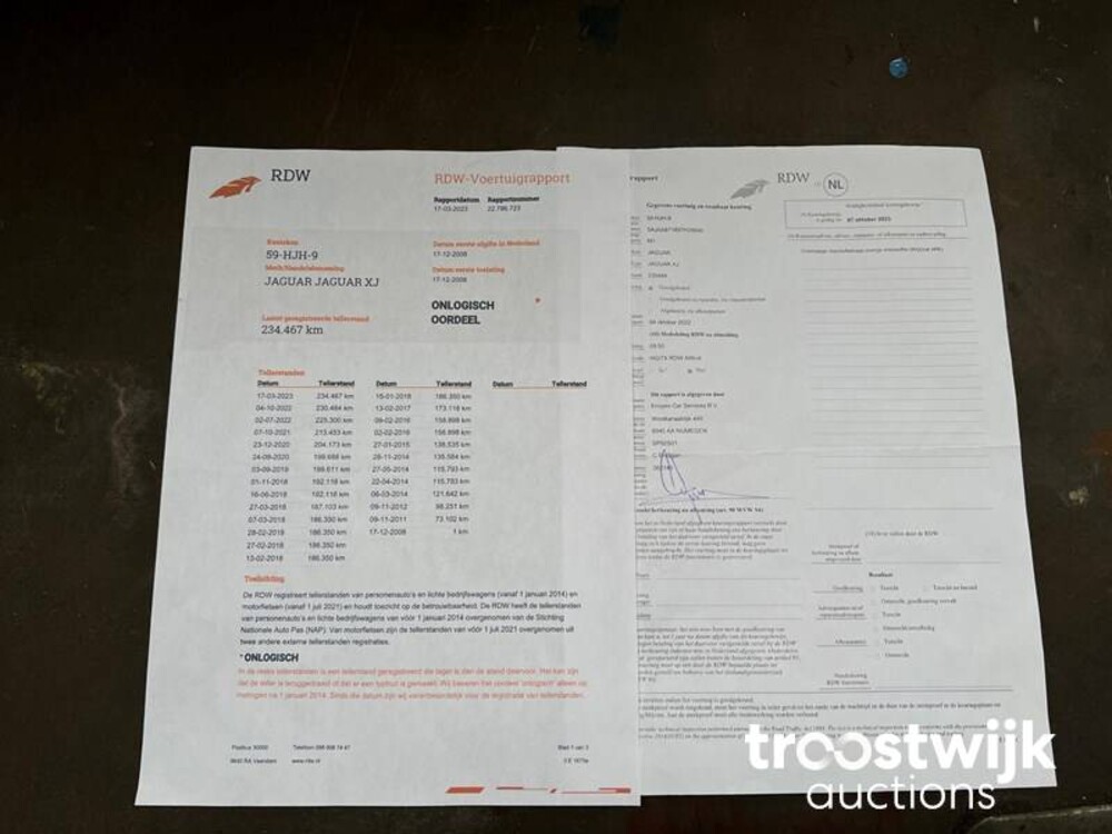 Jaguar XJ Sovereign 2.7D V6 207pk 2008 -Orig.NL-, 59-HJH-9