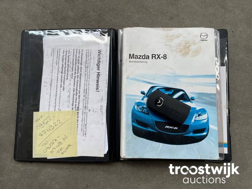 Mazda RX-8 Renesis 1.3 192hp 2006, TD-830-K