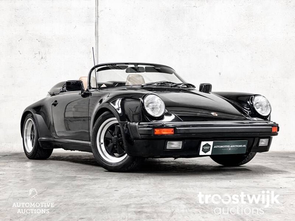 Porsche 911 930 Speedster 3.2 Matching Numbers 218hp 1989, HF-ZN-95
