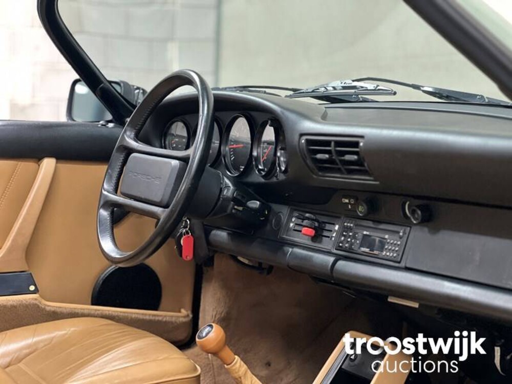 Porsche 911 930 Speedster 3.2 Matching Numbers 218hp 1989, HF-ZN-95