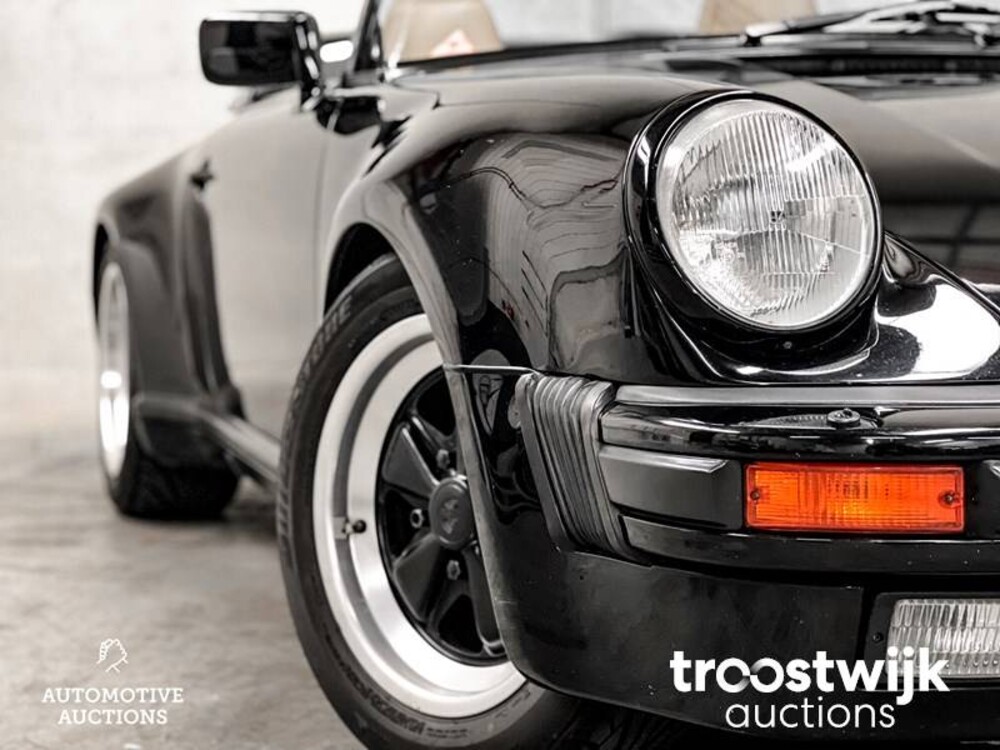 Porsche 911 930 Speedster 3.2 Matching Numbers 218hp 1989, HF-ZN-95