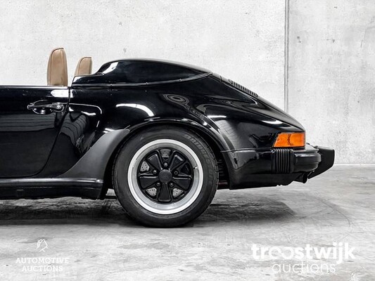 Porsche 911 930 Speedster 3.2 Matching Numbers 218PS 1989, HF-ZN-95