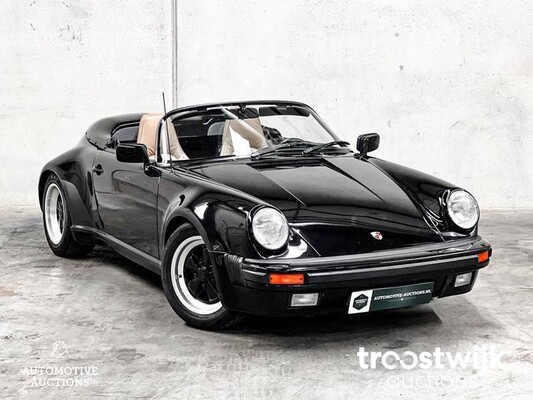 Porsche 911 930 Speedster 3.2 Matching Numbers 218PS 1989, HF-ZN-95