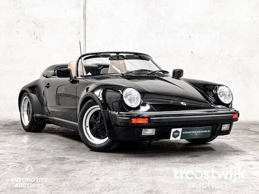 Porsche 911 930 Speedster 3.2 Matching Numbers 218PS 1989, HF-ZN-95