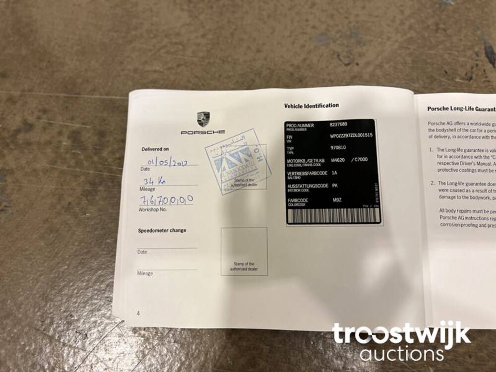 Porsche Panamera 3.6 Platinum Edition SportChrono 299PS 2013, L-185-HT