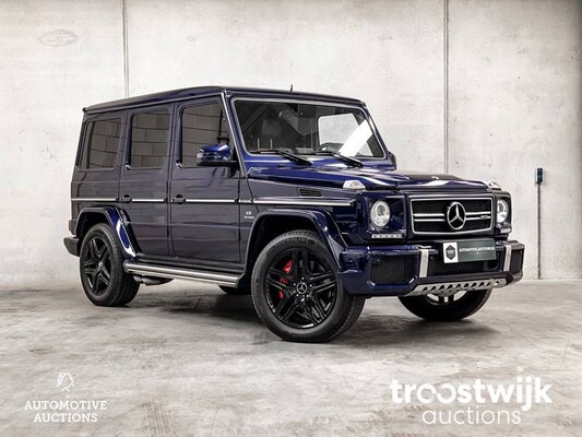 Mercedes-Benz G63 AMG 5.5 V8 G-Class 544hp 2014 -Armored-