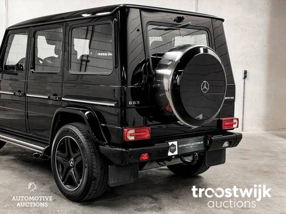 Mercedes-Benz G63 AMG 5.5 V8 BiTurbo 4x4 544hp 2015