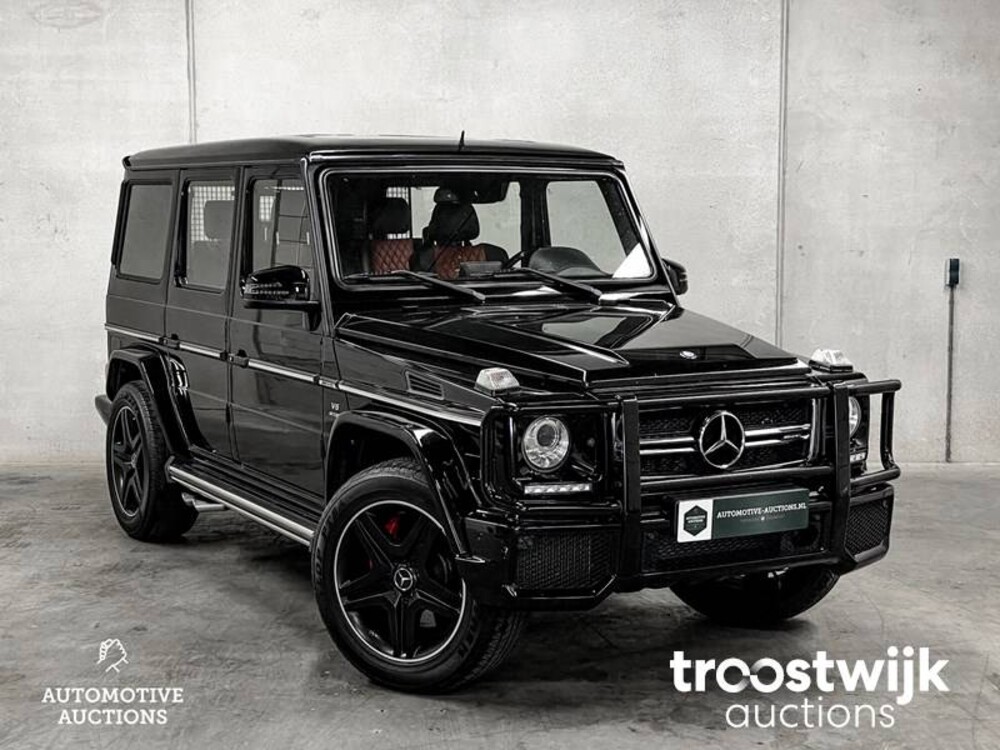 Mercedes-Benz G63 AMG 5.5 V8 BiTurbo 4x4 544hp 2015