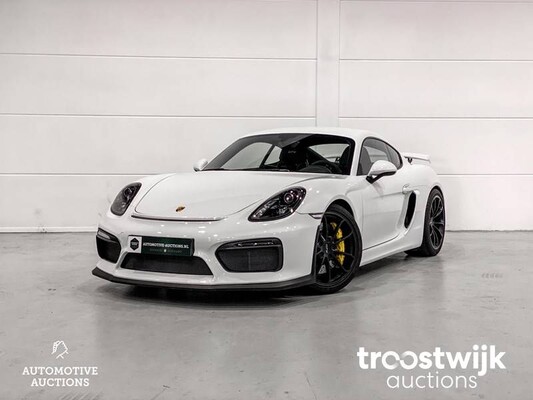 Porsche Cayman GT4 981 SportChrono 385pk 2016