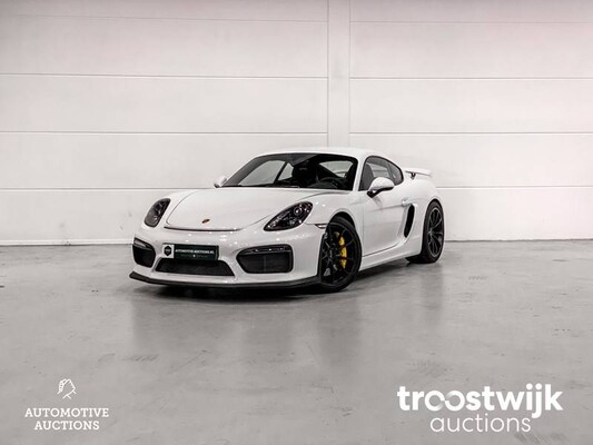 Porsche Cayman GT4 981 SportChrono 385pk 2016