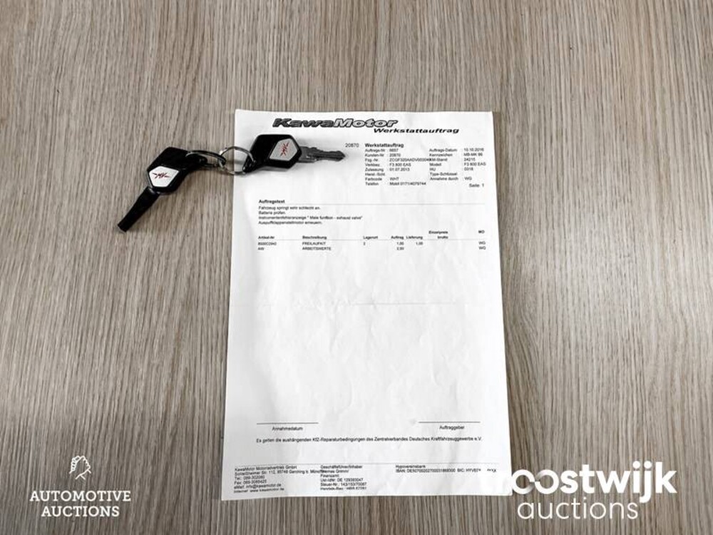 MV Agusta F3 800 148hp 2013