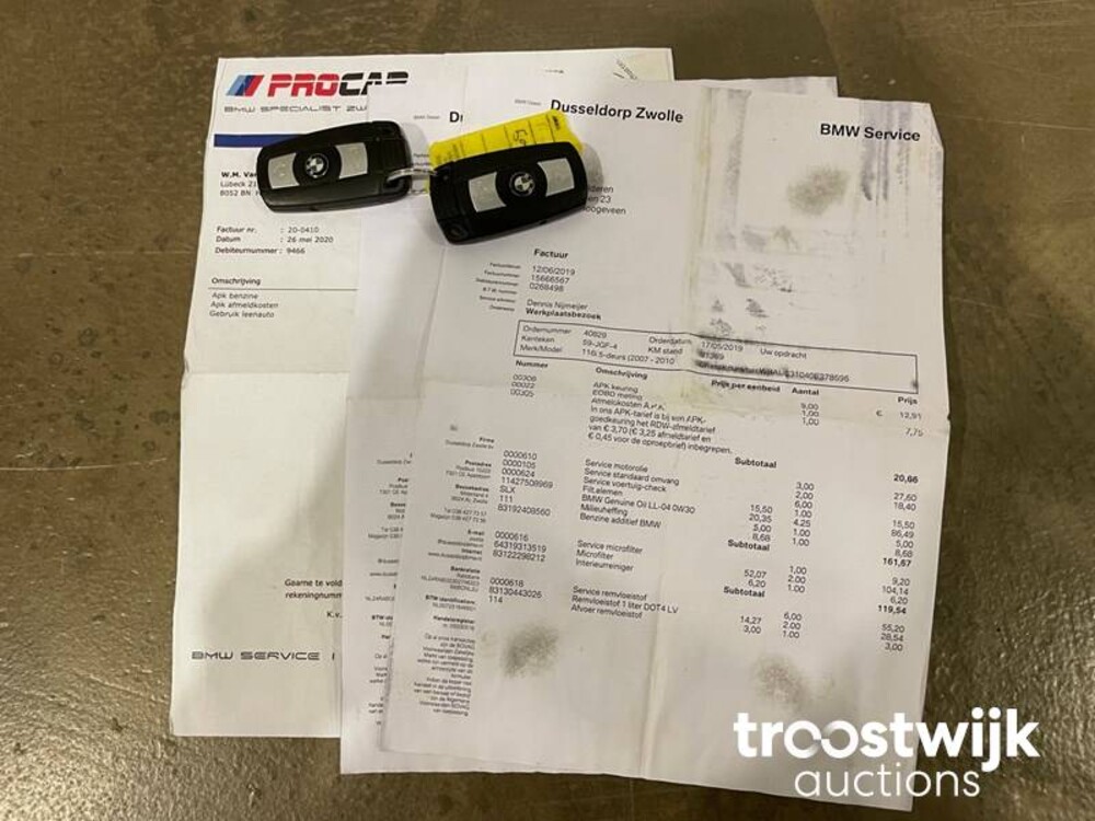 BMW 116i Corporate 122hp 2009 1-series, 59-JGF-4