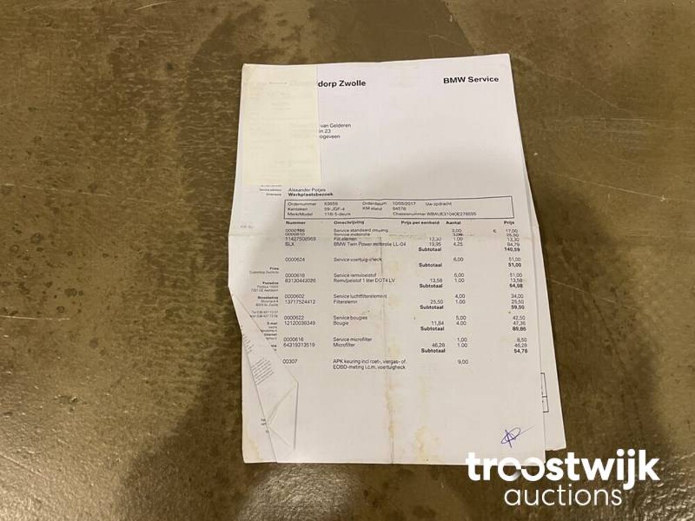 BMW 116i Corporate 122hp 2009 1-series, 59-JGF-4