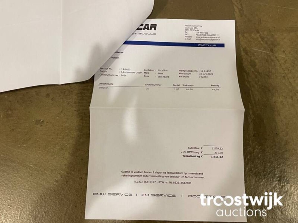 BMW 116i Corporate 122hp 2009 1-series, 59-JGF-4