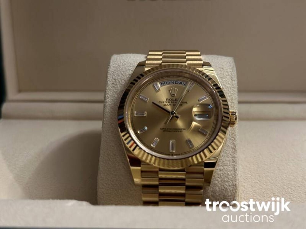 Rolex Rolex Day-Date 40 Oyster Perpetual Baguette 2022