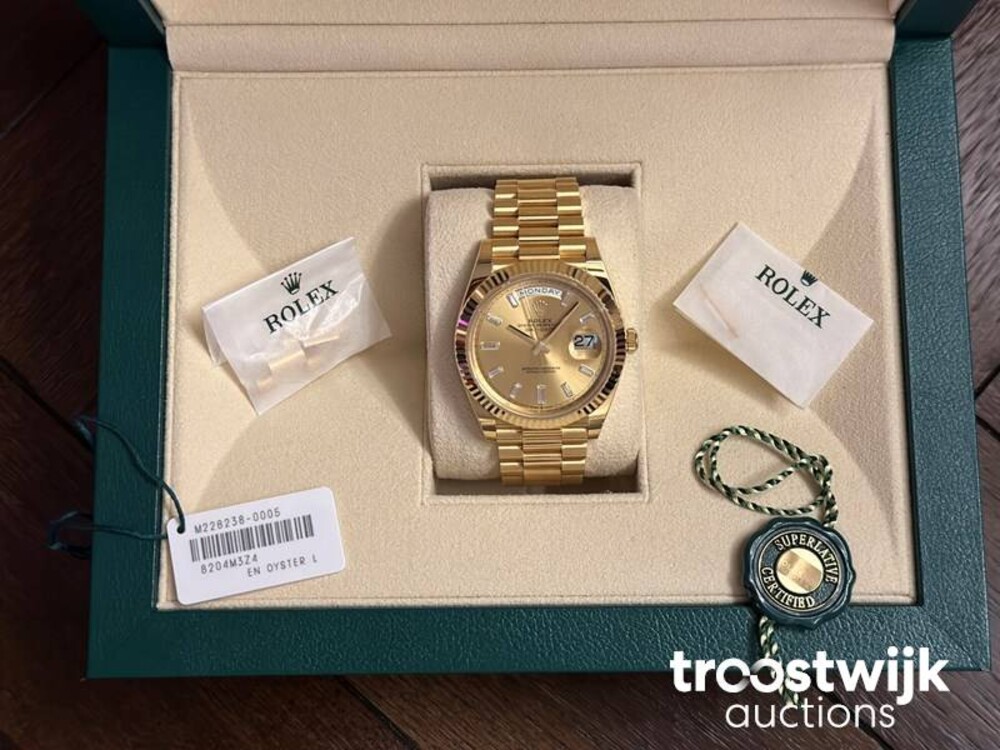 Rolex Rolex Day-Date 40 Oyster Perpetual Baguette 2022