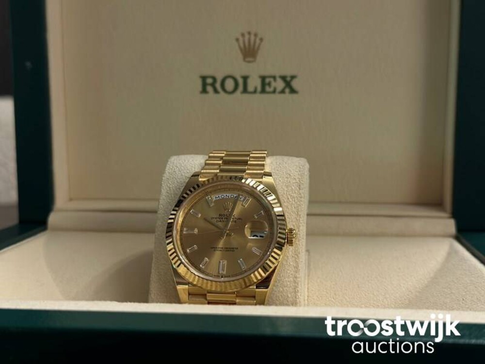 Rolex Rolex Day-Date 40 Oyster Perpetual Baguette 2022