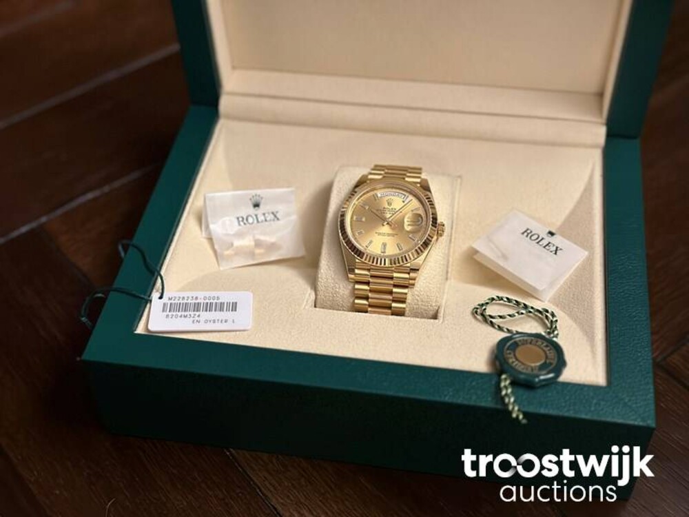 Rolex Rolex Day-Date 40 Oyster Perpetual Baguette 2022