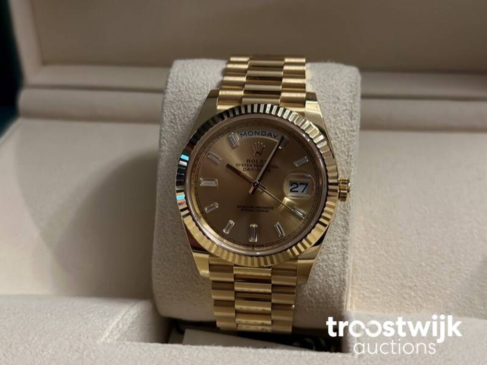 Rolex Rolex Day-Date 40 Oyster Perpetual Baguette 2022