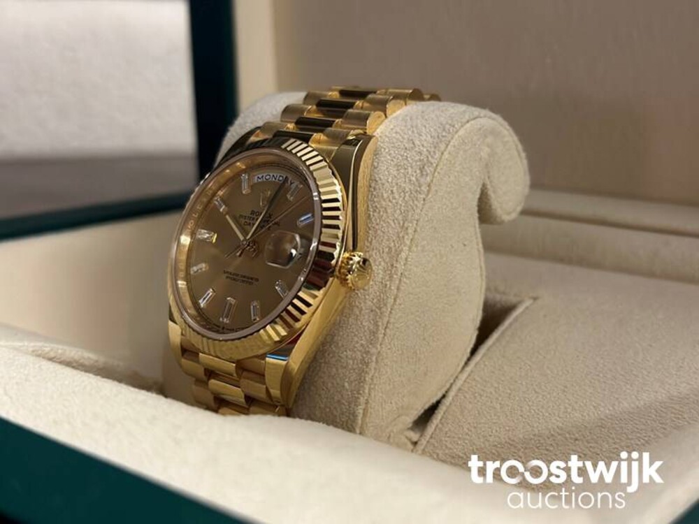 Rolex Rolex Day-Date 40 Oyster Perpetual Baguette 2022