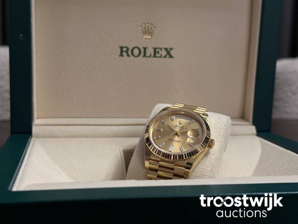 Rolex Rolex Day-Date 40 Oyster Perpetual Baguette 2022