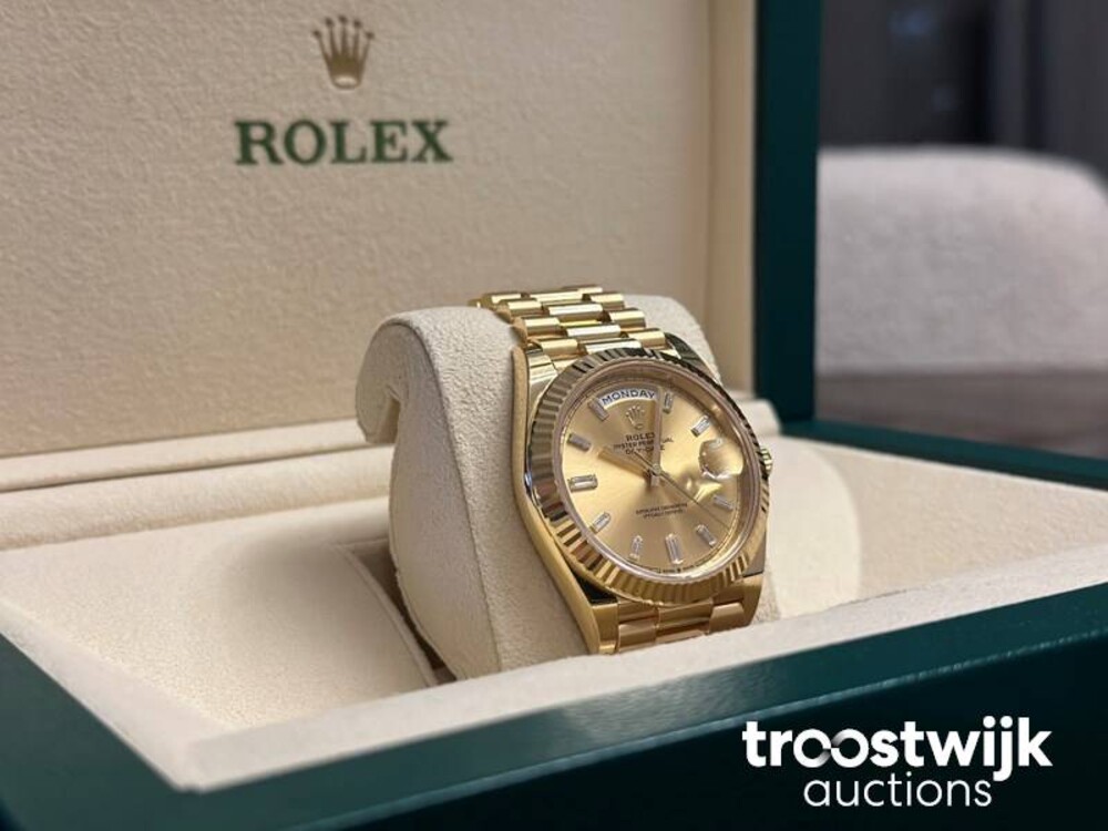 Rolex Rolex Day-Date 40 Oyster Perpetual Baguette 2022
