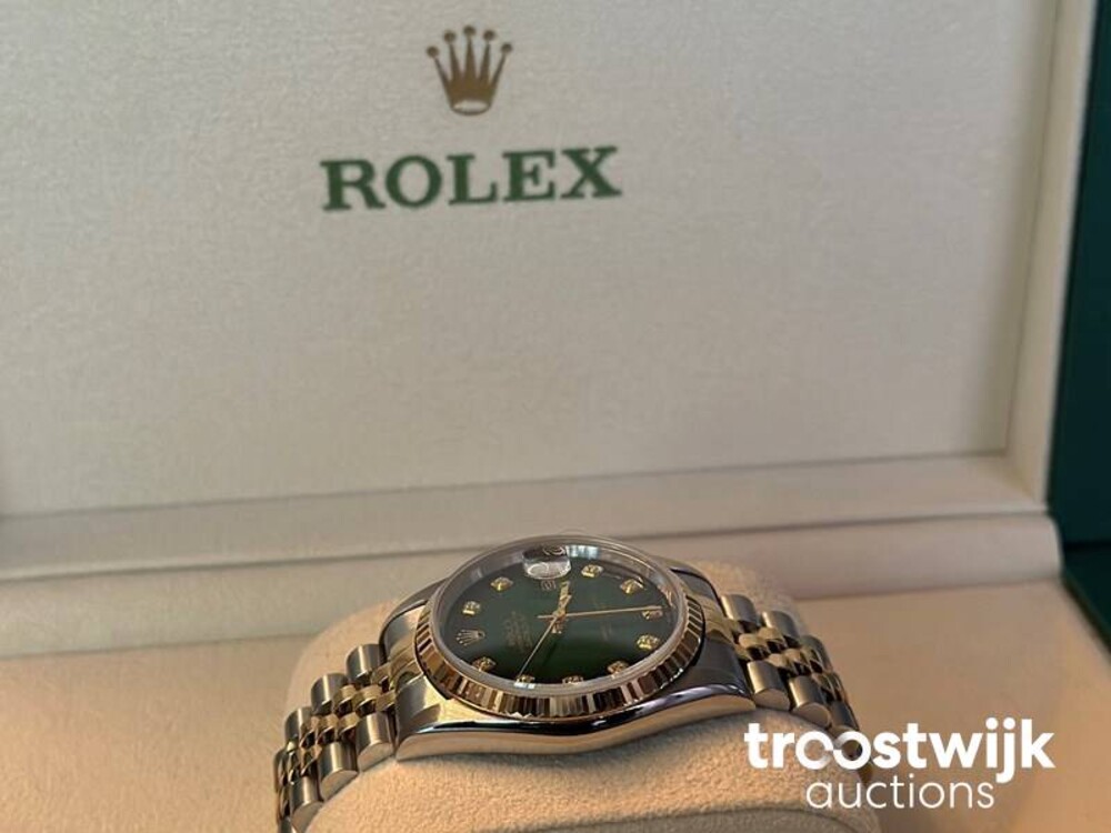 Rolex Rolex Datejust Green Vignette Diamond