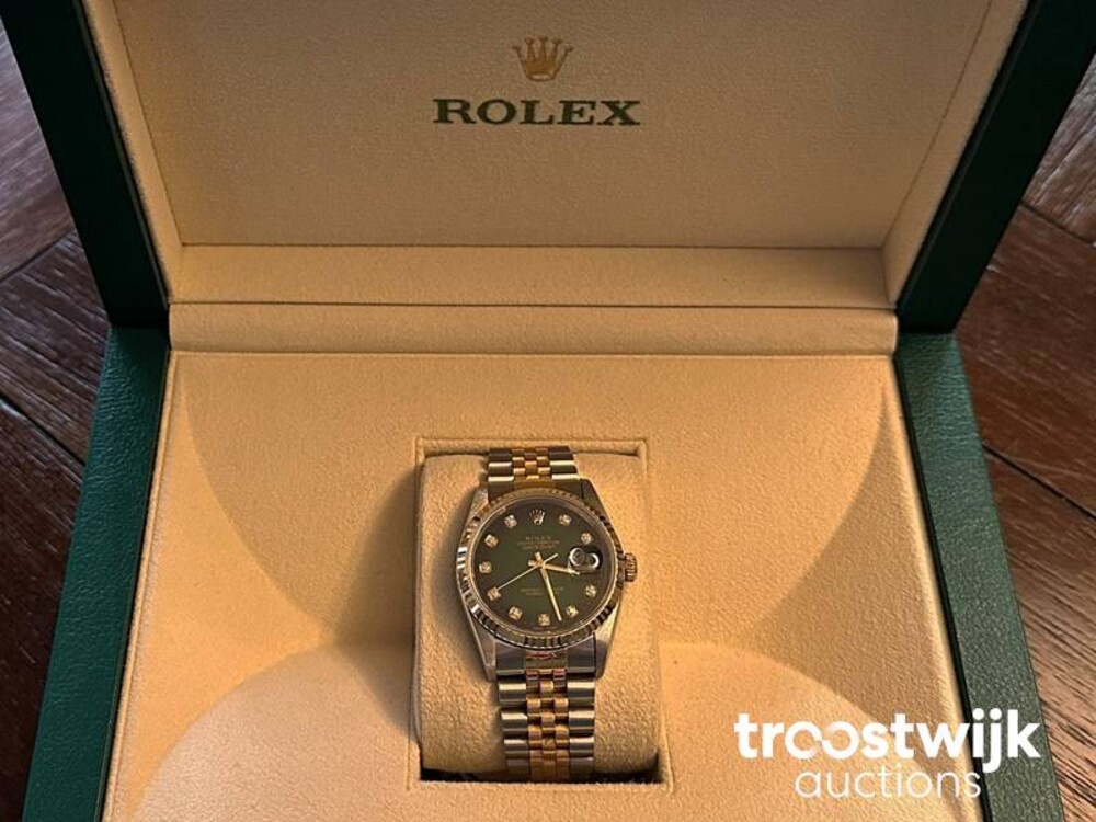 Rolex Rolex Datejust Green Vignette Diamond