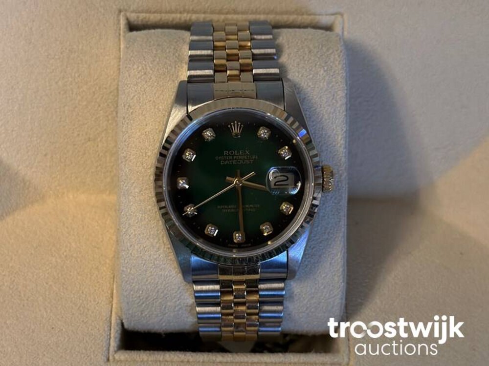 Rolex Rolex Datejust Green Vignette Diamond