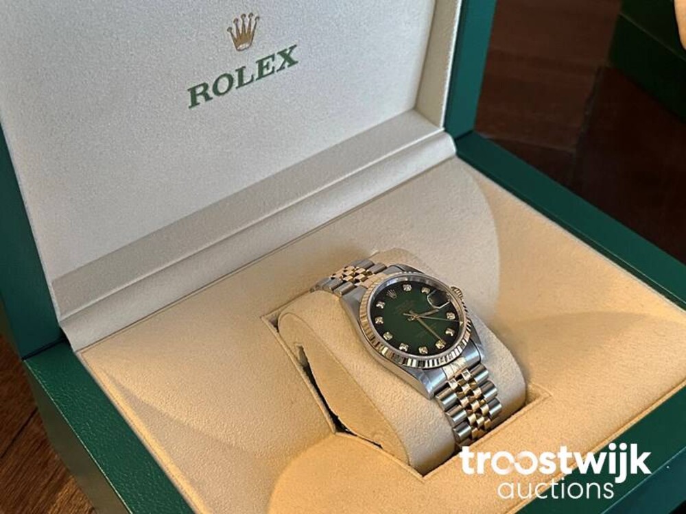 Rolex Rolex Datejust Green Vignette Diamond