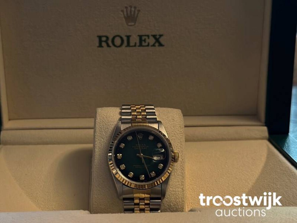 Rolex Rolex Datejust Green Vignette Diamond