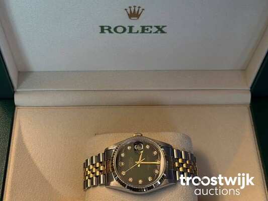 Rolex Rolex Datejust Green Vignette Diamond