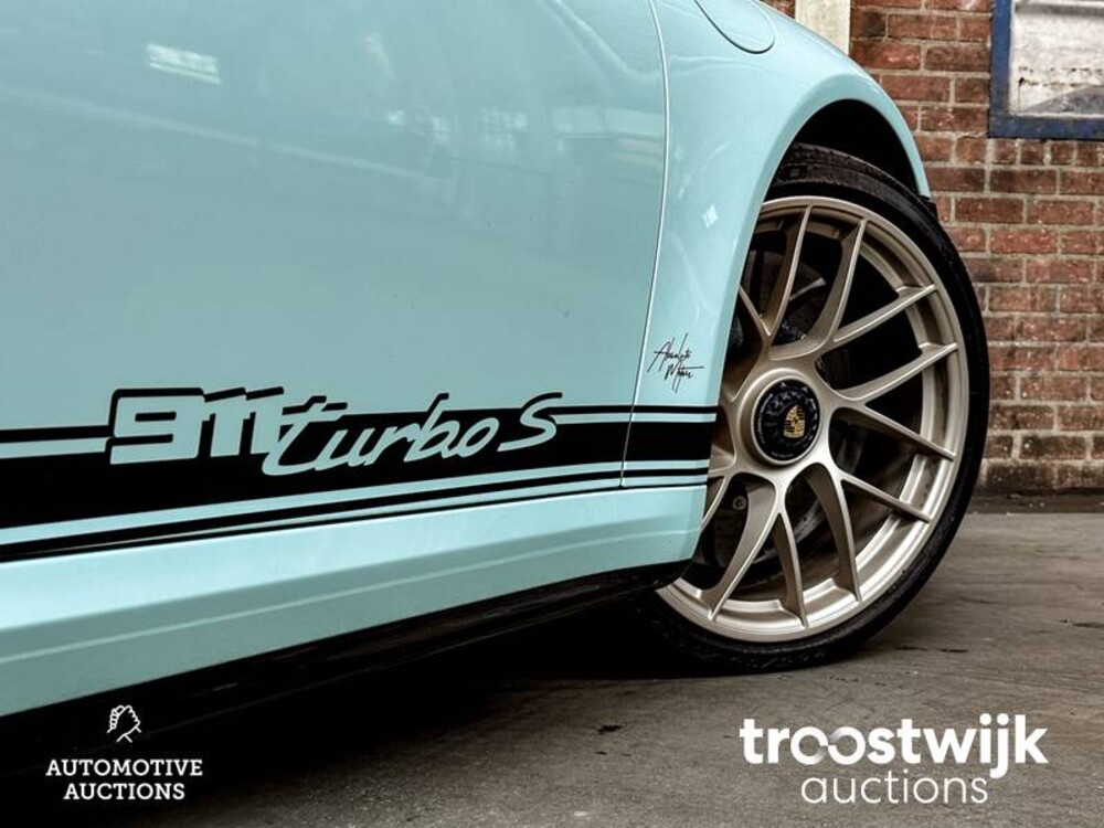 Porsche 911 Turbo S 3.8 TECHART 991.2 Facelift Carbon 581PS 2018 -Orig. EN- Cabriolet, RL-080-H