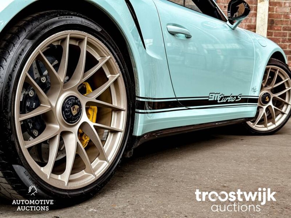 Porsche 911 Turbo S 3.8 TECHART 991.2 Facelift Carbon 581PS 2018 -Orig. EN- Cabriolet, RL-080-H